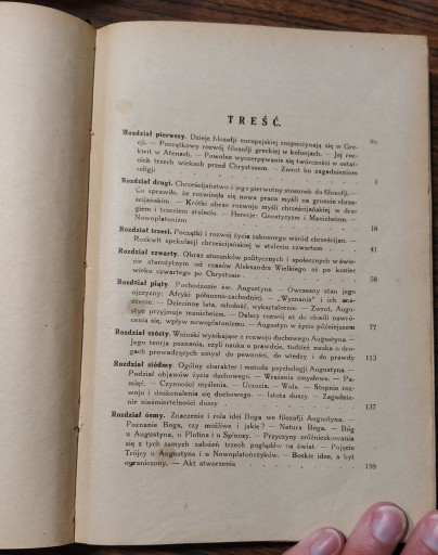Filozofja (filozofia) św. Augustyna na tle epoki 1922 wyd. 2 uzup.