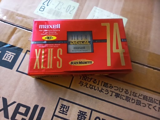 Макселл XLII-S 74 1995 г. НОВИНКА 1 шт.