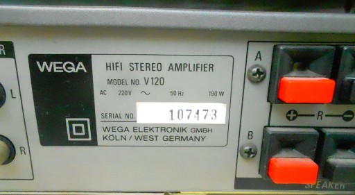 WEGA Tuner T120, Progra Timer Ti50, Усилитель V120