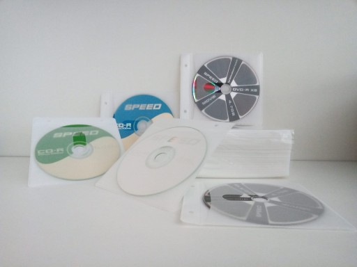 РУБАШКИ-ВСТАВКИ в папку для 2-х CD/DVD, 100 шт.