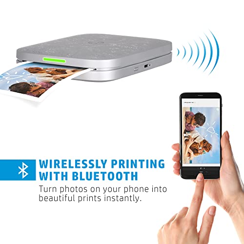 Bluetooth-принтер HP SPROCKET 3x4 дюйма ZINK для мгновенного получения фотографий ТЕЛЕФОН