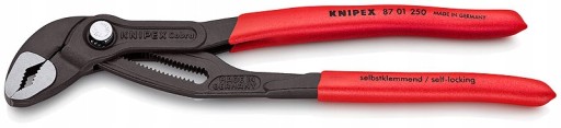 ОРИГИНАЛЬНЫЕ ЩИПЦЫ ДЛЯ ТРУБНЫХ ГАЙК РАЗВОДНОЙ КЛЮЧ COBRA 87 01 250MM KNIPEX