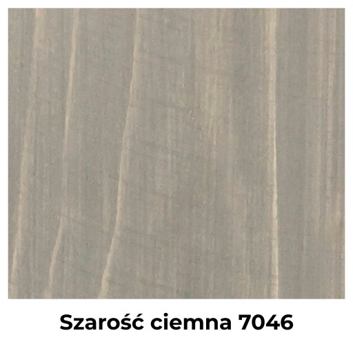 LAKIEROBEJCA DO DREWNA 3W1 LAZURA SZARY CIEMNY 7046 PÓŁMAT 5L OCHRONNA