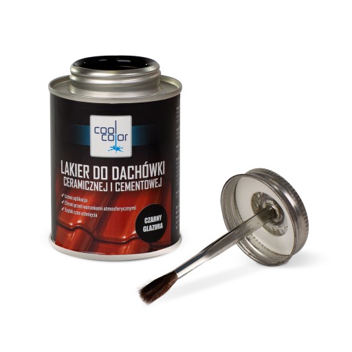 Лак с щеткой для керамической и бетонной плитки 0,2 л Ral 7024 Grey