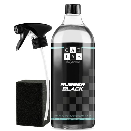 CARLAB Rubber Black 1L Dressing do pielęgnacji opon i elementów gumowych