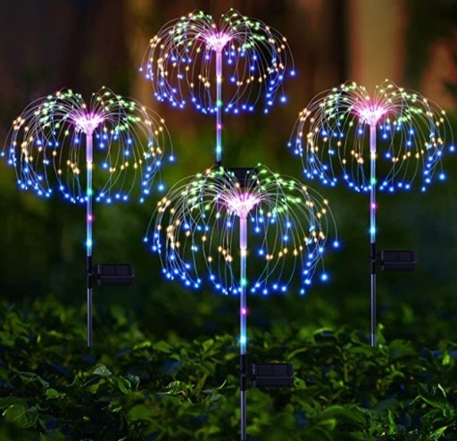 2X СОЛНЕЧНАЯ ЛАМПА ДЛЯ САДА УКРАШЕНИЕ ОДУВШИНКИ 150 LED