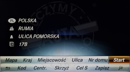 MERCEDES S-KLASA A217 ПОЛЬСКОЕ МЕНЮ LECTOR REGION