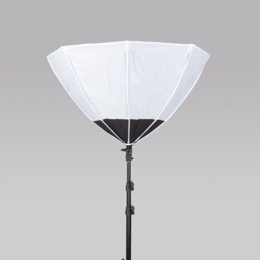 2x Lampa studyjna softbox PÓŁKULISTY żarówka 170W