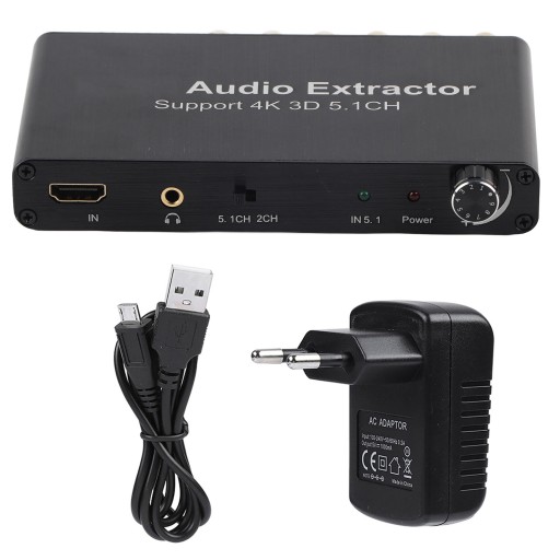 КОНВЕРТЕР 4K 3D HDMI АУДИЭКСТРАКТОР HDMI