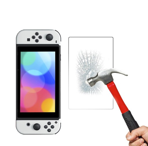 Закаленное стекло для Nintendo Switch OLED 2 шт. защита экрана