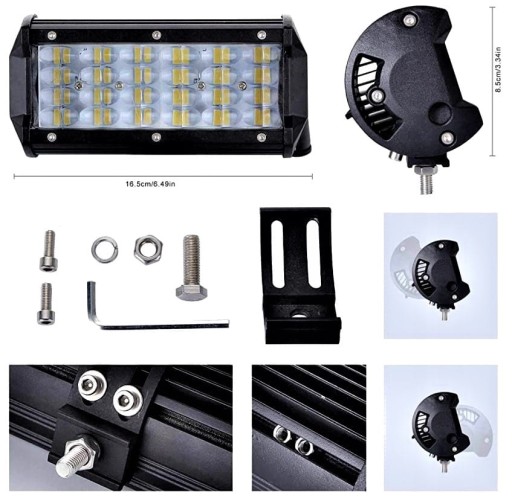 Lampa LED Halogen 240W Skoda Kodiaq Mountiaq Yeti