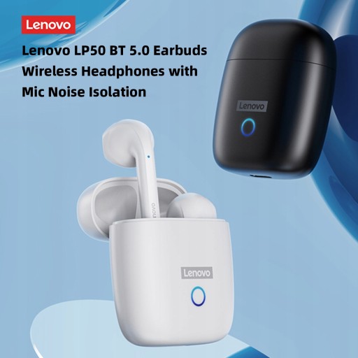 Lenovo LP50 BT 5.0 Наушники-вкладыши