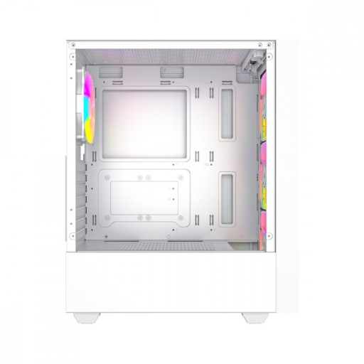 КОРПУС ДЛЯ КОМПЬЮТЕРА GAMING MESH ATX ARGB LED белый 4xFAN 3xUSB