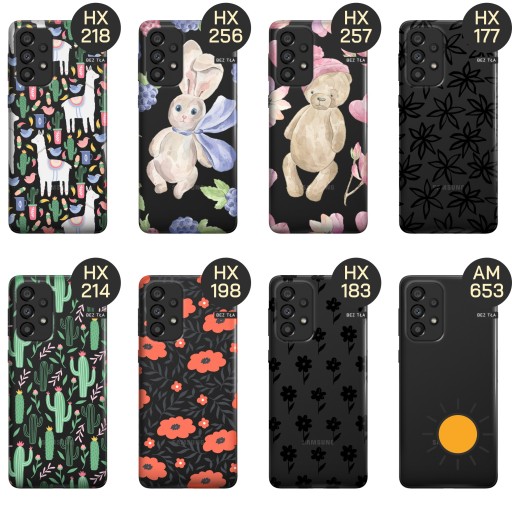 ETUI DO SAMSUNG GALAXY A33 5G WZORY BEZ TŁA NAKLEJKI STICKER OBUDOWA CASE