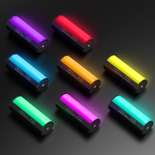 Lampa Diodowa LED Ulanzi VL110 RGB Tuba + MAGNES