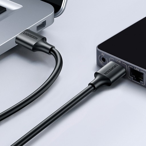 ЗЕЛЕНЫЙ КАБЕЛЬ USB - USB 2.0 ПЕРЕДАЧА ДАННЫХ ДО 480 МБ/С 3м