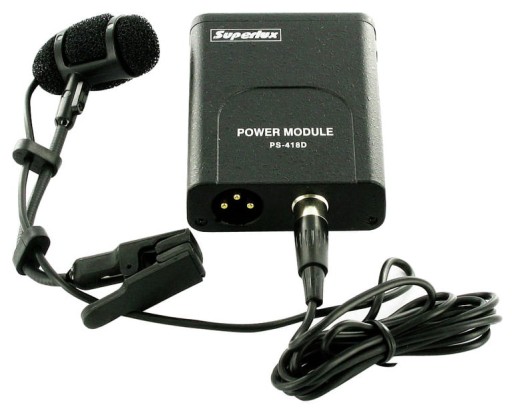 Конденсаторный инструментальный микрофон Superlux PRA 383D XLR