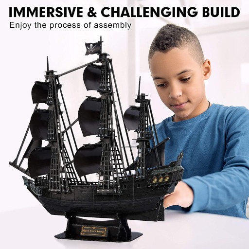 CUBICFUN PUZZLE 3D ZEMSTA KRÓLOWEJ ANNY 180 el