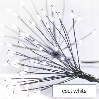 Елочное украшение с кистями и проволокой, 220В COLD LED