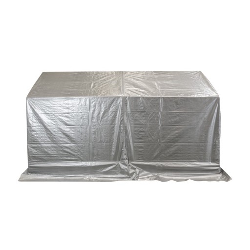Namiot garażowy PE 230x360x230 szary - NG 8