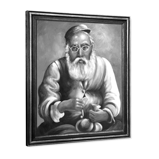 ПОРТРЕТ ЕВРЕЯ С ДЕНЬГАМИ ЕВРЕЙ ДЛЯ СЧАСТЬЯ КАРТИНА