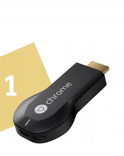 GOOGLE CHROMECAST 1 SMART TV WIFI STREAM HD HDMI