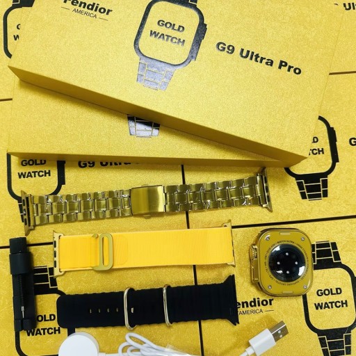 Умные часы G9 Ultra Pro, золото