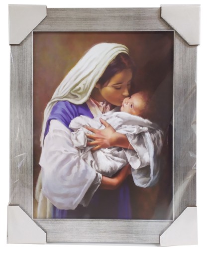 Святое изображение в раме 39x49 Open Heart of Maria