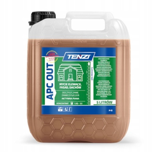 APC OUT 5L TENZI ЖИДКОСТЬ ДЛЯ ЧИСТКИ ФАСАДОВ И КРЫШ