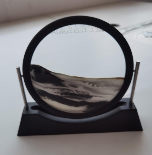 Динамическое песочное изображение, движущееся мини-3D-украшение из песка