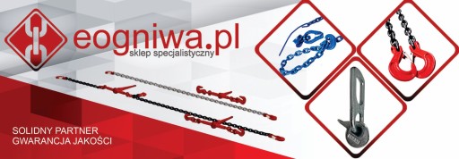 Zawiesie pasowe taśmowe poliestrowe 1T 2m DWUWARSTWOWE ATEST