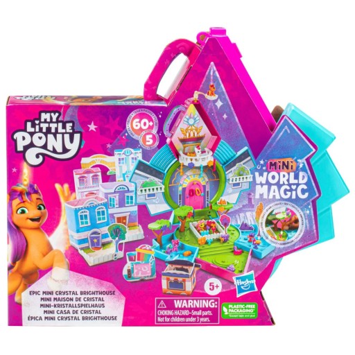 MY LITTLE PONY НАБОР ХРУСТАЛЬНЫЙ ФОНАРЬ 5 ФИГУРОК ПОНИ 55 АКСЕССУАРОВ
