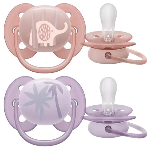 Соска-пустышка Avent ULTRASOFT 0-6 PREMIUM