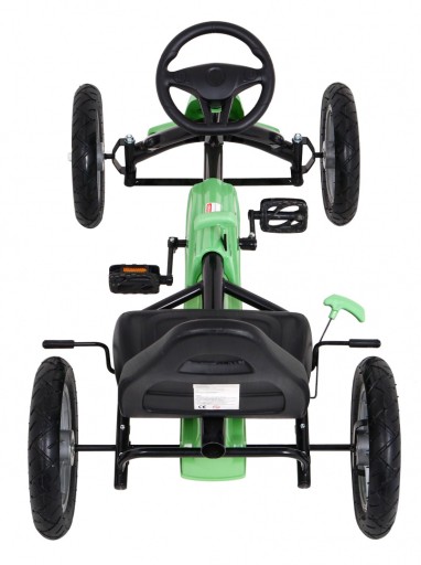 GOKART с педалями STAR, надувными колесами, РЕГУЛИРОВКОЙ СИДЕНЬЯ, тормозом