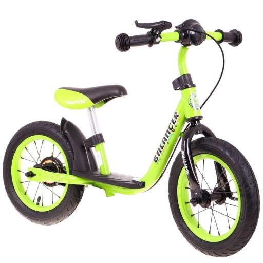 SporTrike Balancer Balancer Green Первый велосипед для обучения вождению.