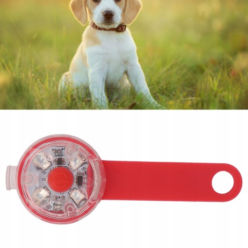 OBROŻA ŚWIECĄCA LED DLA PSA KOTA LAMPKA LED USB