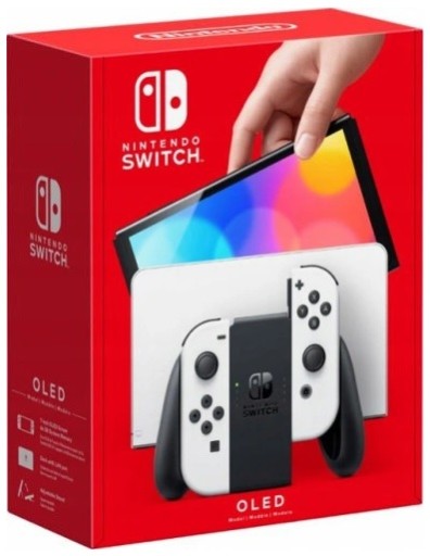 OLED-КОНСОЛЬ NINTENDO SWITCH, БЕЛАЯ, НОВАЯ