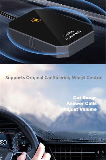 Беспроводной адаптер CarPlay позволяет преобразовать проводной CarPlay в беспроводной CarPlay.