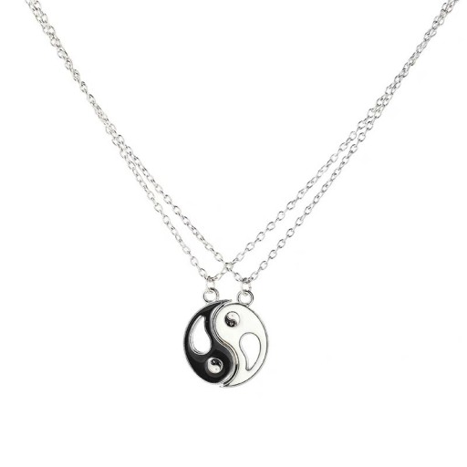 NASZYJNIK PRZYJAŹNI BEST FRIEND YIN & YANG