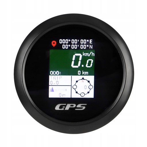 GPS-спидометр, цифровой TFT, 85 мм