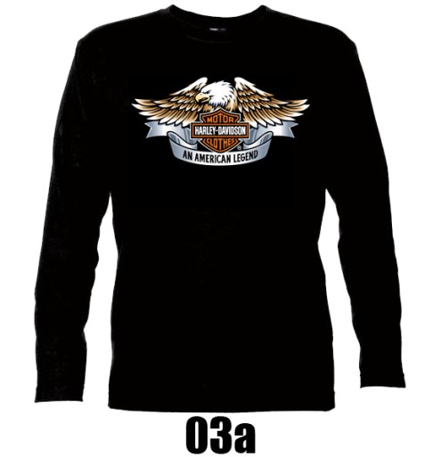 Футболка с длинным рукавом HARLEY DAVIDSON NA MOTOR S