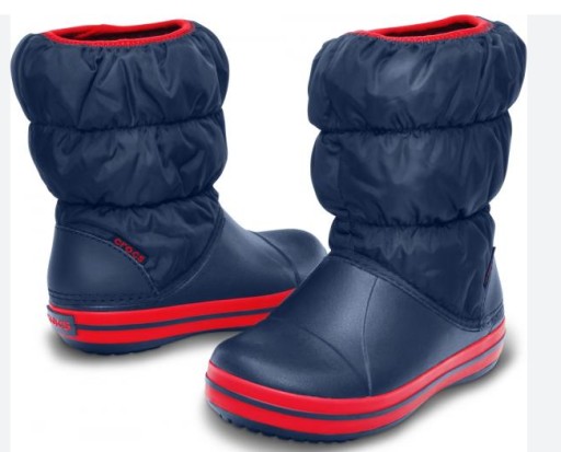 ДЕТСКИЕ БОТИНКИ CROCS ТЕМНО-СИНИЕ 24-25 2SVI