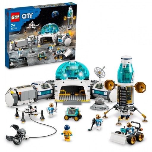 LEGO - CITY - ИССЛЕДОВАТЕЛЬСКАЯ СТАНЦИЯ НА ЛУНЕ - 60350