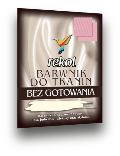 Краска для ткани NO-COOK рекол РОЗОВЫЙ