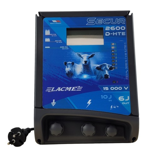 Pastuch Elektryzator SECUR 2600 D z Wyświetlaczem