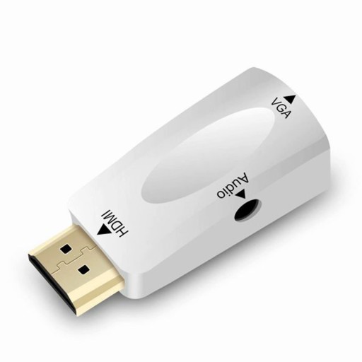 АДАПТЕР-ПРЕОБРАЗОВАТЕЛЬ HDMI В VGA МОНИТОР КАБЕЛЬ DSUB