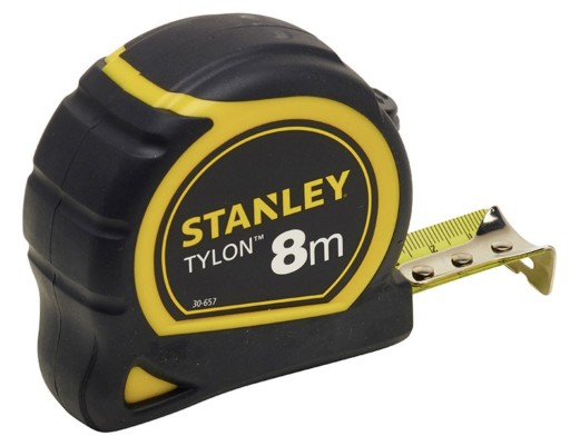 STANLEY 1-30-657 MIARA 8 M TYLON 25MM MIARKA METRÓWKA
