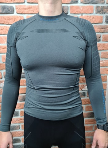 Мужская толстовка BRUBECK THERMO, XXL, графитовый подарок