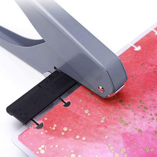 Hole Punch, 10 Sheets Capacity Mushroom Gray