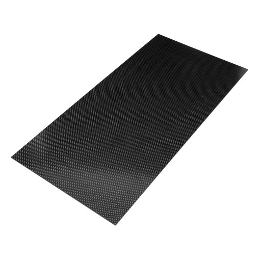 Пластина из углеродного волокна 3K Twill, блестящая